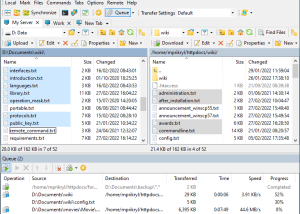 Freeware - WinSCP 5.21.6 screenshot